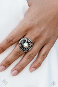 Botanical Backdrop - Multi Ring - Paparazzi Jewelry