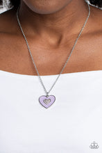 Load image into Gallery viewer, So This Is Love - Purple Necklace - Paparazzi Jewelry
