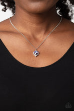 Load image into Gallery viewer, Be Still My Heart - Purple Necklace - Paparazzi Jewelry
