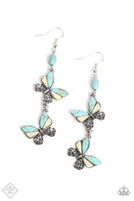Load image into Gallery viewer, paparazzi-accessories-spirited-soar-blue-earrings
