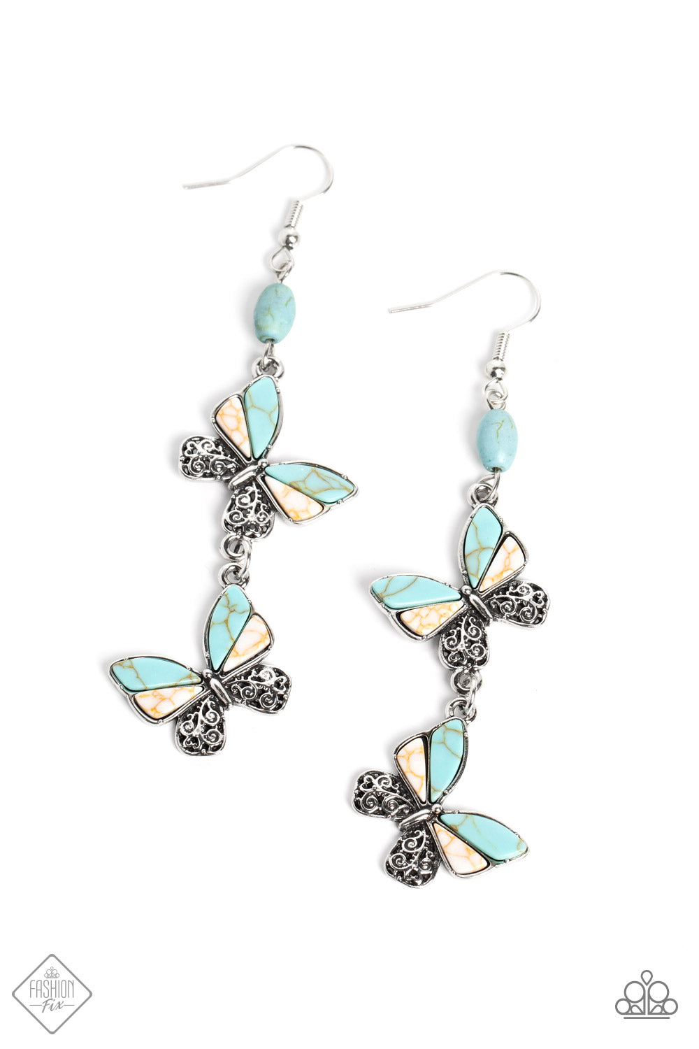 paparazzi-accessories-spirited-soar-blue-earrings