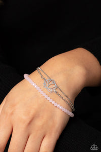 A LOTUS Like This - Pink Bracelet - Paparazzi Jewelry