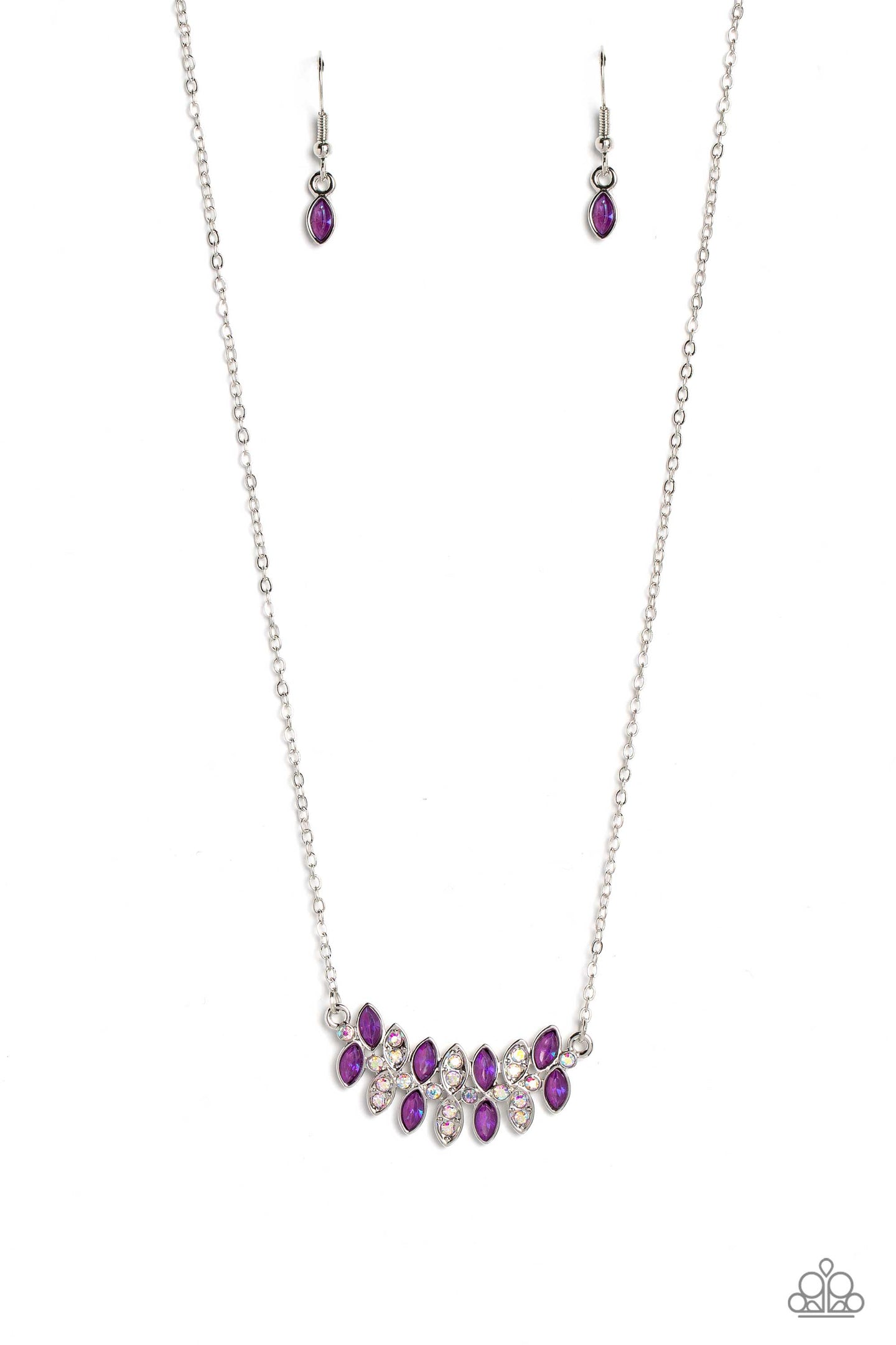 paparazzi-accessories-lustrous-laurels-purple-necklace