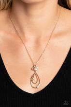 Load image into Gallery viewer, Sleek Sophistication - Gold Necklace - Paparazzi Jewelry
