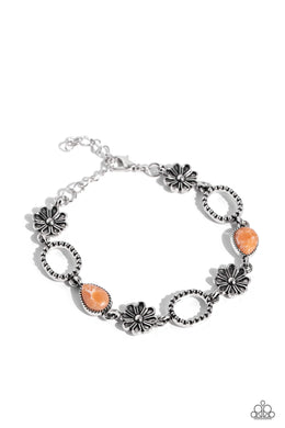 paparazzi-accessories-casablanca-craze-orange-bracelet
