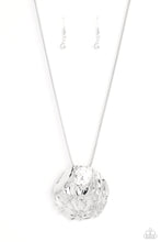 Load image into Gallery viewer, paparazzi-accessories-lush-lattice-white-necklace

