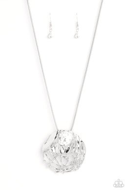 paparazzi-accessories-lush-lattice-white-necklace