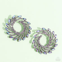 Load image into Gallery viewer, Firework Fanfare - Multi Post Earrings - Paparazzi Jewelry
