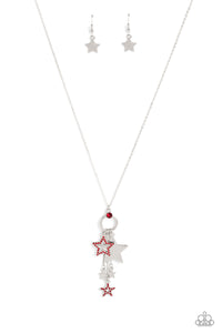 paparazzi-accessories-starry-statutes-red