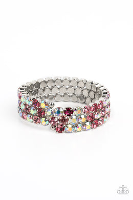 paparazzi-accessories-iridescent-incantation-pink-bracelet