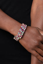 Load image into Gallery viewer, Iridescent Incantation - Pink Bracelet - Paparazzi Jewelry
