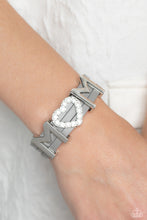 Load image into Gallery viewer, Heart of Mom - Silver Bracelet - Paparazzi Jewelry
