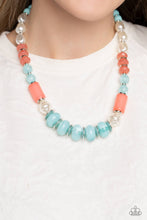 Load image into Gallery viewer, A SHEEN Slate - Blue Necklace - Paparazzi Jewelry
