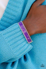 Load image into Gallery viewer, Vintage Vivace - Purple Bracelet - Paparazzi Jewelry
