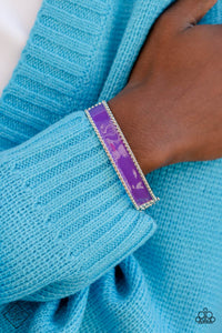 Vintage Vivace - Purple Bracelet - Paparazzi Jewelry
