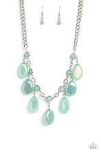 Load image into Gallery viewer, paparazzi-accessories-maldives-mural-green-necklace
