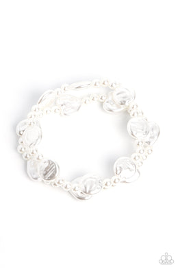 paparazzi-accessories-good-time-pearl-white-bracelet