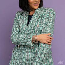 Load image into Gallery viewer, Wayward Warrior - Silver Bracelet - Paparazzi Jewelry
