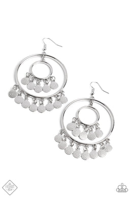 paparazzi-accessories-caviar-command-silver-earrings