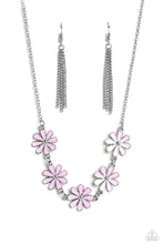 Load image into Gallery viewer, paparazzi-accessories-flora-fantasy-pink-necklace
