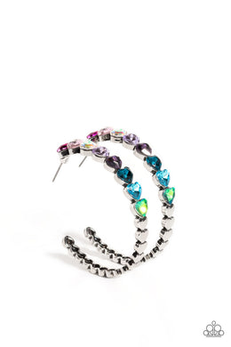 paparazzi-accessories-hypnotic-heart-attack-multi-earrings
