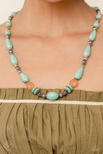 Load image into Gallery viewer, Nile River Redux - Blue Necklace - Paparazzi Jewelry
