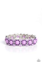 Load image into Gallery viewer, paparazzi-accessories-pop-art-party-purple-bracelet
