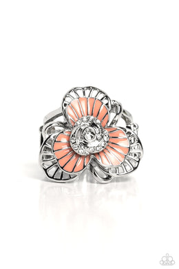 paparazzi-accessories-tropical-trillium-orange-ring