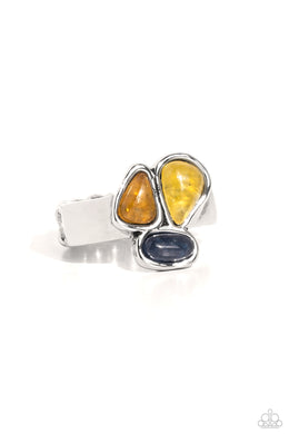 paparazzi-accessories-geometry-test-yellow-ring