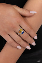 Load image into Gallery viewer, Geometry Test - Yellow Ring - Paparazzi Jewelry
