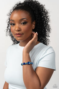 Refreshing Radiance - Blue Bracelet - Paparazzi Jewelry