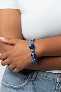 Refreshing Radiance - Blue Bracelet - Paparazzi Jewelry