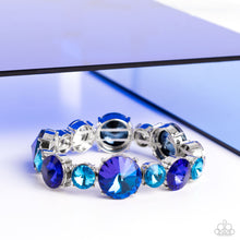 Load image into Gallery viewer, Refreshing Radiance - Blue Bracelet - Paparazzi Jewelry
