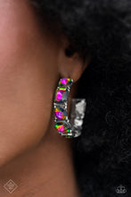 Load image into Gallery viewer, Blazing Bow - Multi Earrings - Paparazzi Jewelry
