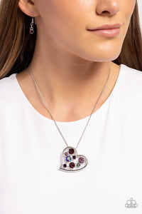 Romantic Recognition - Purple Necklace - Paparazzi Jewelry