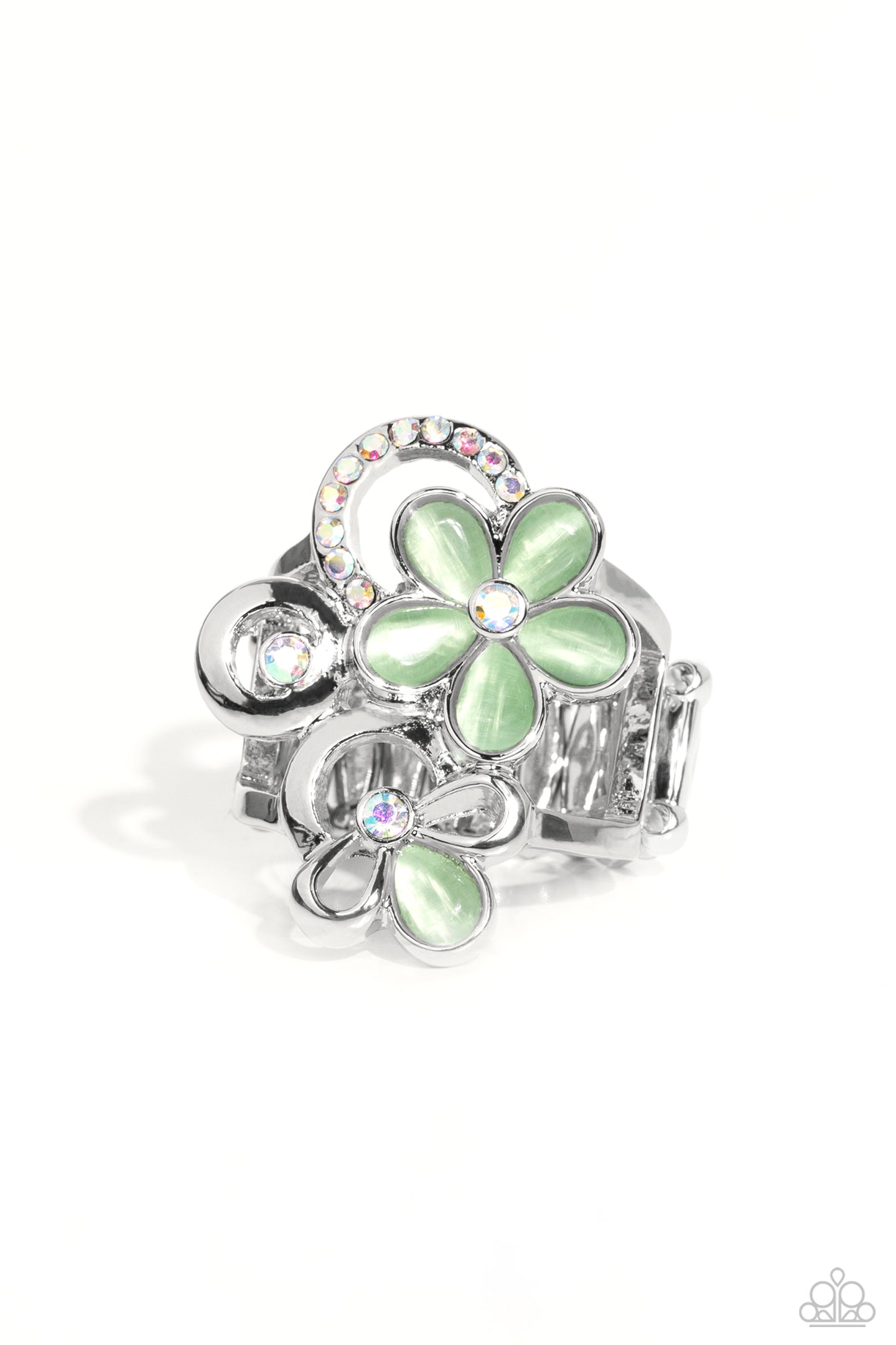 paparazzi-accessories-fairy-circle-green-ring