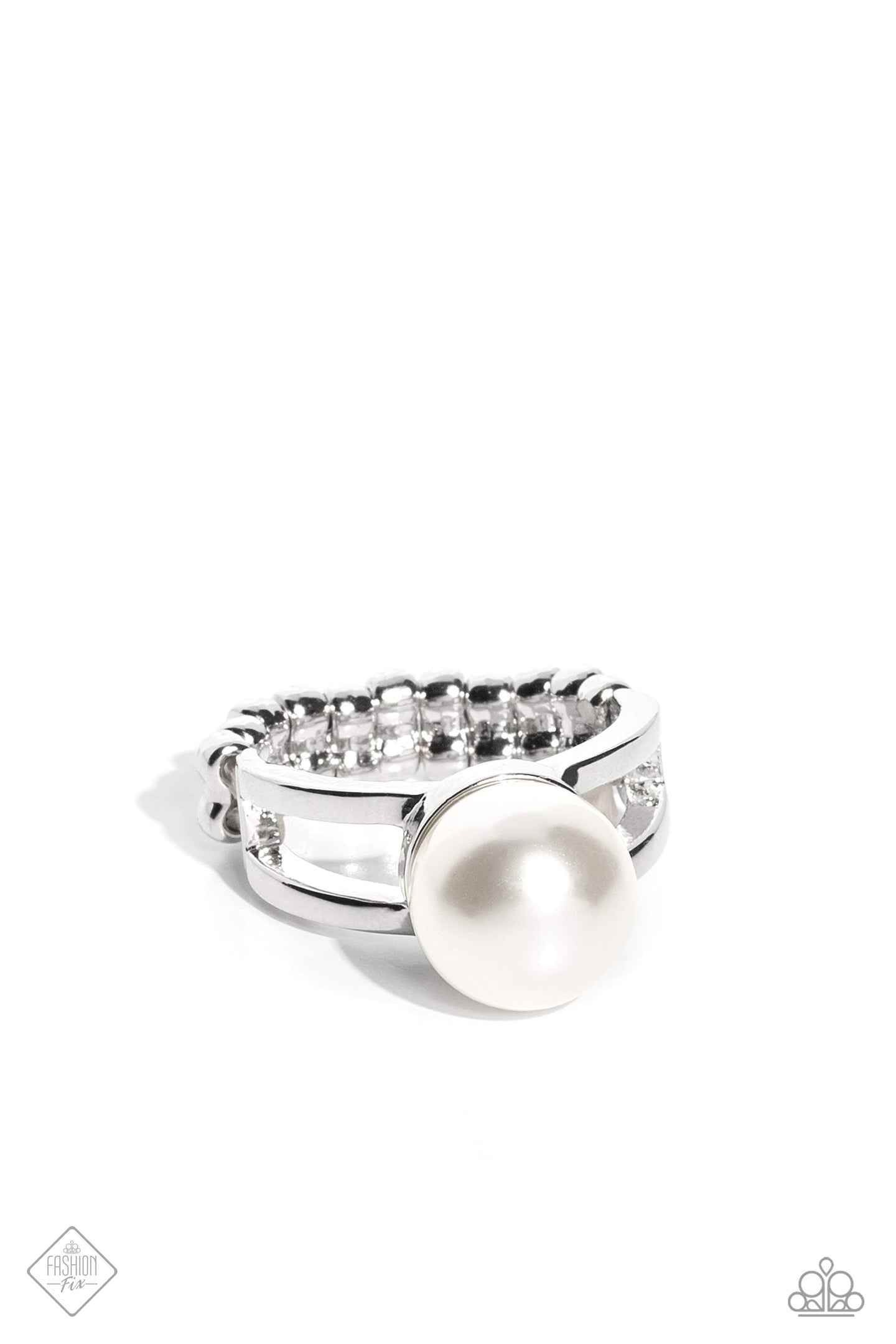 paparazzi-accessories-all-american-pearl-white-ring
