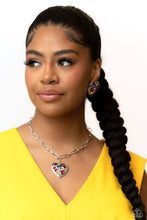 Load image into Gallery viewer, Relationship Ready - Red Post Earrings - Paparazzi Jewelry
