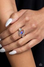 Load image into Gallery viewer, Tilted Triplets - Orange Ring - Paparazzi Jewelry
