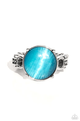 paparazzi-accessories-upper-class-uniform-blue-ring