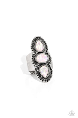 paparazzi-accessories-strut-your-studs-white-ring