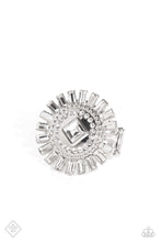 Load image into Gallery viewer, paparazzi-accessories-shimmery-sprinkle-white-ring
