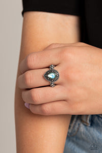 Opera Showcase - Green Ring - Paparazzi Jewelry