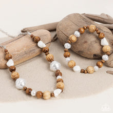 Load image into Gallery viewer, Take A WOOD Look - Brown Bracelet - Paparazzi Jewelry
