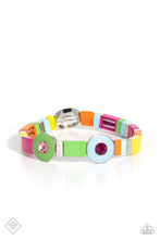 Load image into Gallery viewer, paparazzi-accessories-colorblock-cameo-multi-bracelet
