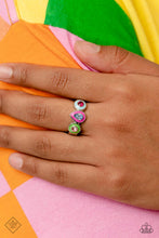 Load image into Gallery viewer, Colorblock Chic - Multi Ring - Paparazzi Jewelry
