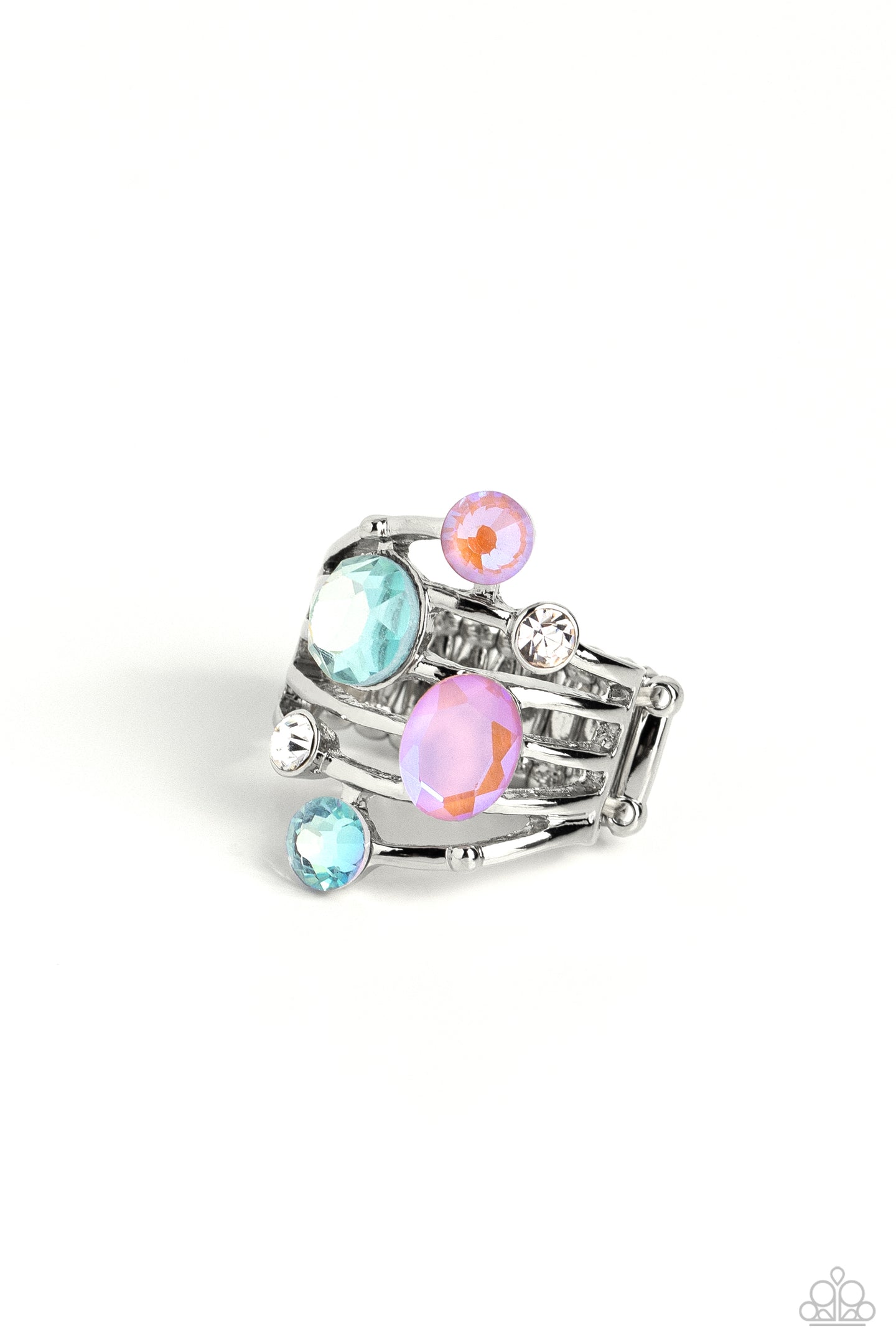 paparazzi-accessories-timeless-trickle-blue-ring