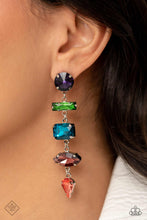 Load image into Gallery viewer, Connected Confidence - Multi Post Earrings - Paparazzi Jewelry

