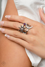 Load image into Gallery viewer, Stellar Seeker - Purple Ring - Paparazzi Jewelry
