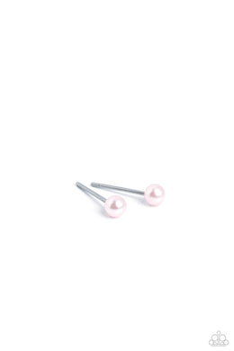 paparazzi-accessories-dainty-details-pink-post earrings